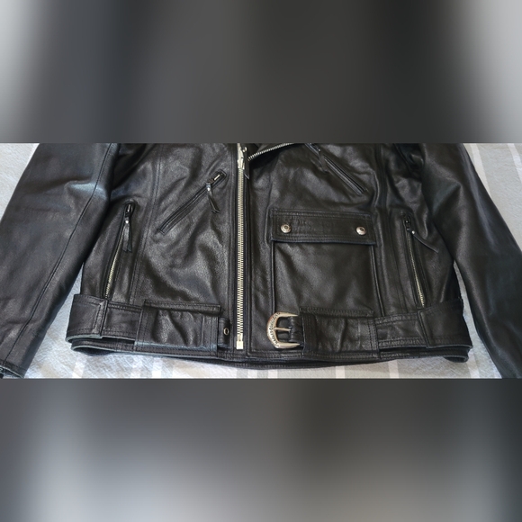 LIMITED TIME PRICE!!! Vintage early 90s Harley Davidson Leather Jacket - Picture 4 of 16